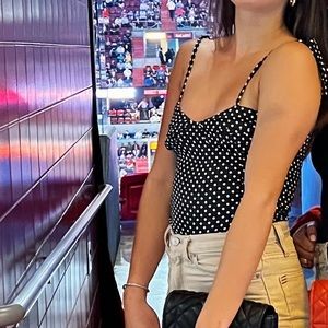 Zara polka Dot bodysuit